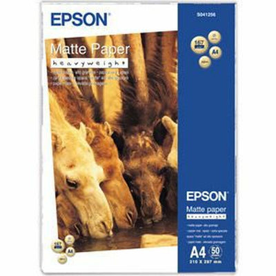 Papier photo mat Epson C13S041256 A4 (50 Unités)