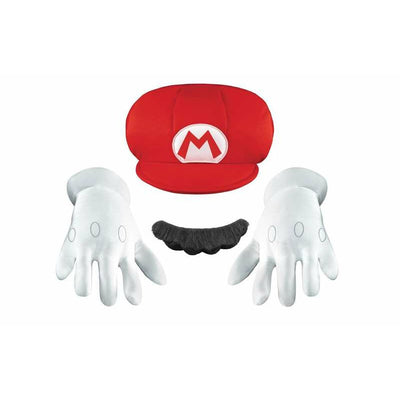 Accessoire de costumes Super Mario Kit 4 Pièces