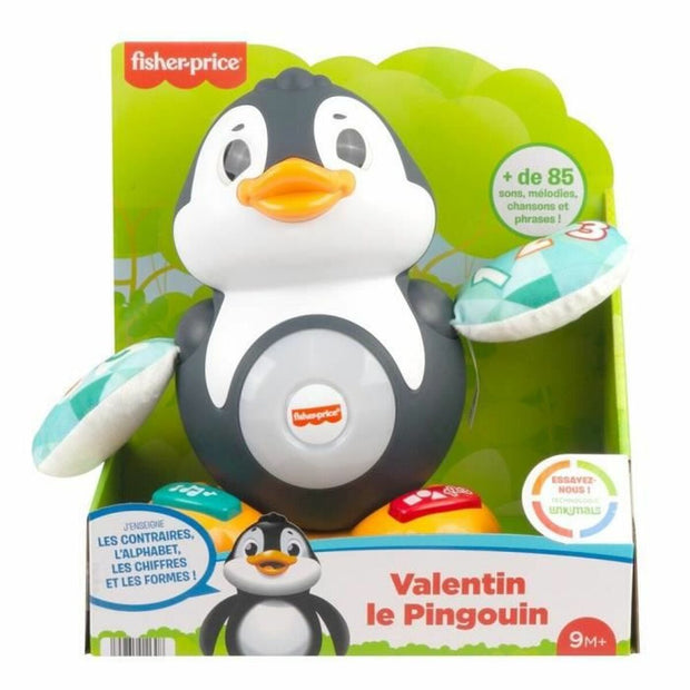 Animal de Compagnie Interactif Fisher Price Valentine the Penguin (FR)