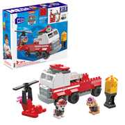 Playset Megablocks Paw Patrol Camion de Pompiers + 3 ans 37 Pièces