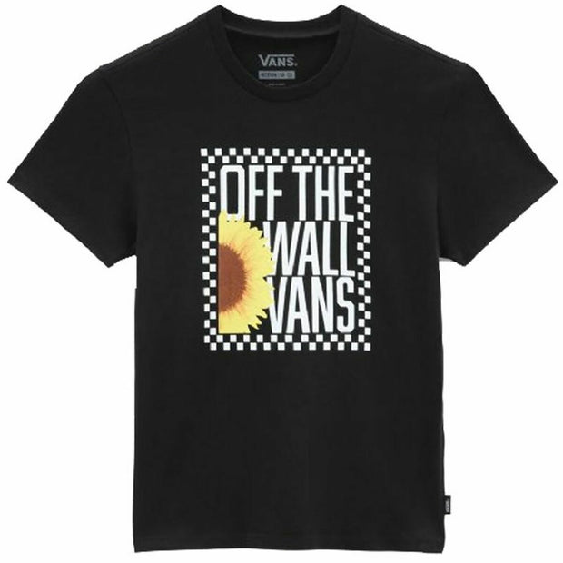 T shirt à manches courtes Enfant Vans Sunlit Crew Noir