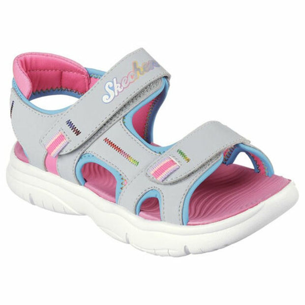 Sandales pour Enfants Skechers Flex Splash Gris