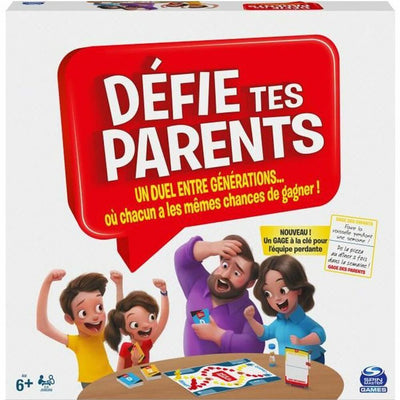 Jeu de société Spin Master Challenge your parents Bets (FR)