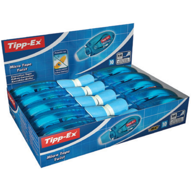 Ruban correcteur TIPP-EX Micro Tape Twist 10 Unités