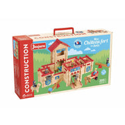 Figurines d’action Jeujura The Wooden Castle Fort  Playset 300 Pièces