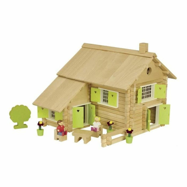 Playset Jeujura  Log house 240 Pièces (240 Pièces)