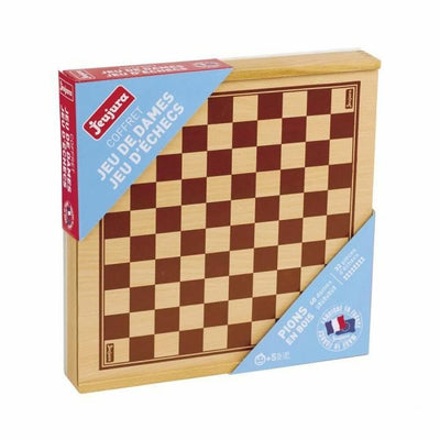 Jeu de société Jeujura Checkers and Chess Box