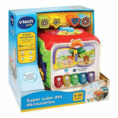Jouet interactif pour bébé Vtech Baby Super Cube of the Discoveries