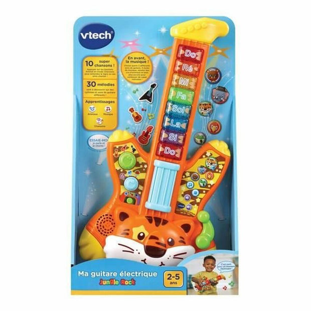 Guitare pour Enfant Vtech Baby Jungle Rock- Guitare Électrique Tigre