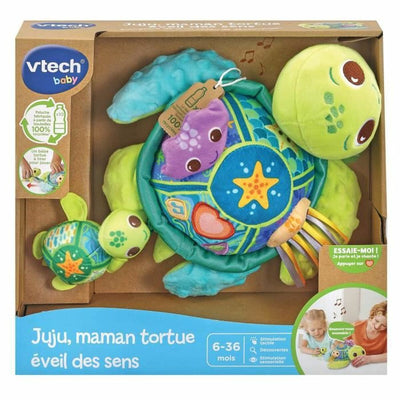 Jouet Peluche Vtech Baby  Juju, Mother Turtle  + 6 Mois Recyclado Musical