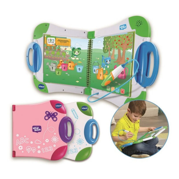 Jouet interactif Vtech 602105 Français Livre Vert Multicouleur (Français) (1 Pièce)