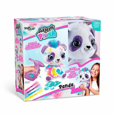 Travaux Manuel Canal Toys Airbrush Plush Panda Personnalisé