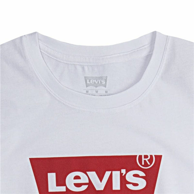 T shirt à manches courtes Enfant Levi's Batwing Logo Blanc