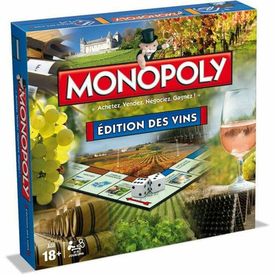 Jeu de société Winning Moves MONOPOLY  Editions des vins (FR)