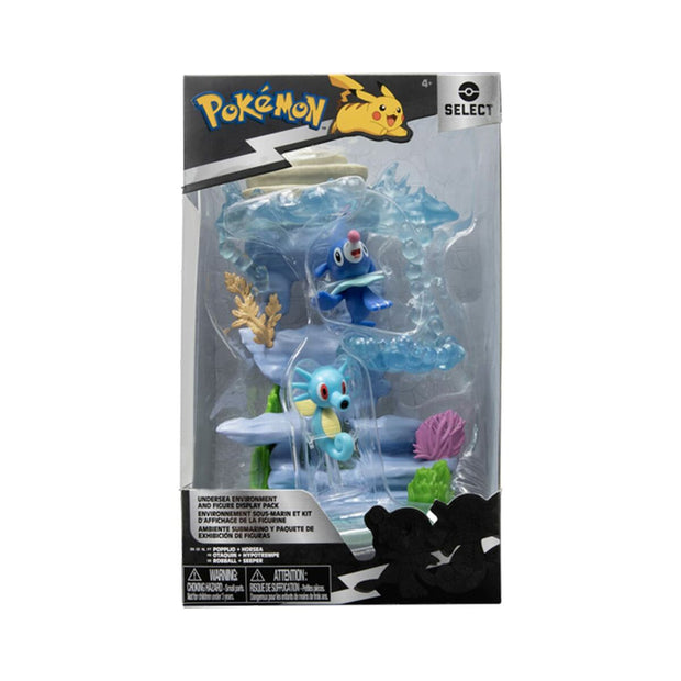 Poupées Bandai Underwater environmental pack with Otaquin figurines and hypotrempe