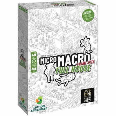 Jeu de société BKR Bunker Micro Macro 2 Crime City - Full House
