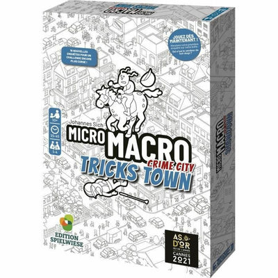 Jeu de société BlackRock Micro Macro: Crime City - Tricks Town