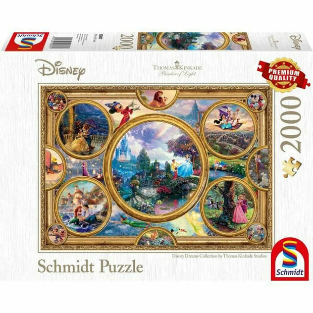 Puzzle Schmidt Spiele Disney Dreams Collection 2000 Pièces