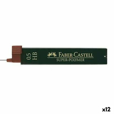 Recharge de mine Faber-Castell Super-Polymer HB 0,5 mm (12 Unités)