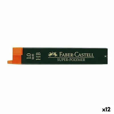 Recharge de mine Faber-Castell Super-Polymer HB 0,9 mm (12 Unités)