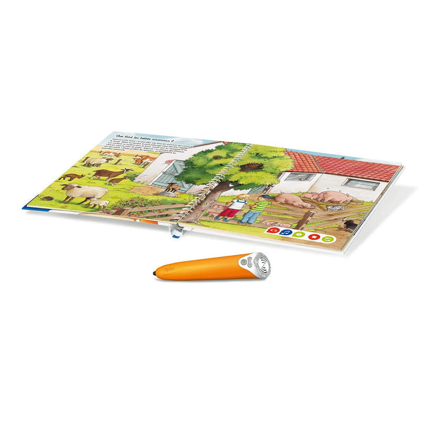 Jeu de société Ravensburger Complete interactive reader box + Book Imagier At the farm Tiptoi (FR)