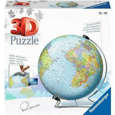 Puzzle 3D Ravensburger Single Color Globe Unique 540 Pièces
