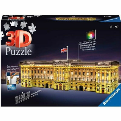 Puzzle 3D Ravensburger Buckingham Palace Illuminated 216 Pièces (216 Pièces)
