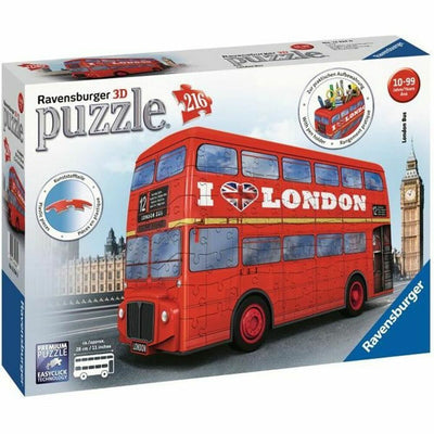 Puzzle 3D Ravensburger London Bus 216 Pièces