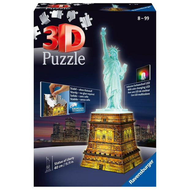 Puzzle Ravensburger Iceland: Kirkjuffellsfoss  3D