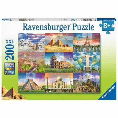 Puzzle Ravensburger 13290 XXL Monumentos del mundo 200 Pièces