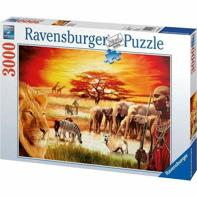 Puzzle Ravensburger Massai Pride (3000 Pièces)
