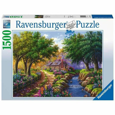 Puzzle Ravensburger 17109 Cottage By The River 1500 Pièces