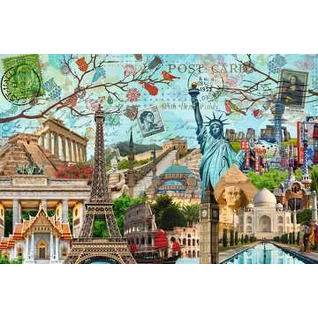 Puzzle Ravensburger 17118 Big Cities Collage 5000 Pièces