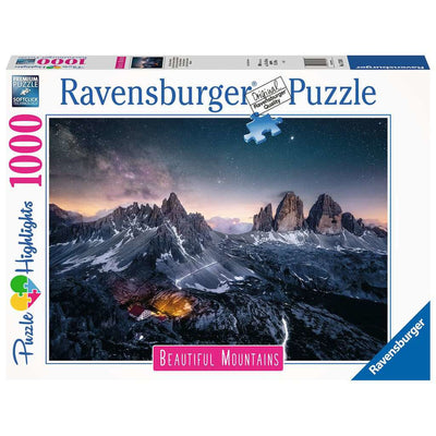 Puzzle Ravensburger 17318 Three Peaks at Lavaredo - Italy 1000 Pièces