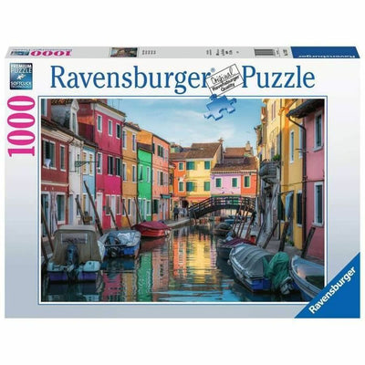 Puzzle Ravensburger 17392 Burano Canal - Venezia 1000 Pièces