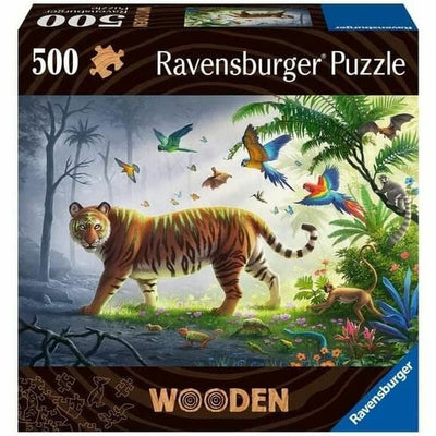 Puzzle Ravensburger Jungle Tiger 00017514 500 Pièces