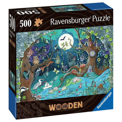 Puzzle Ravensburger 17516 Fantasy Forest Bois 500 Pièces