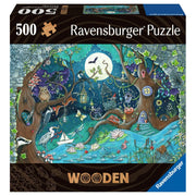 Puzzle Ravensburger 17516 Fantasy Forest Bois 500 Pièces