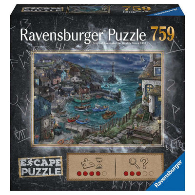 Puzzle Ravensburger 17528 Escape - Treacherous Harbor 759 Pièces