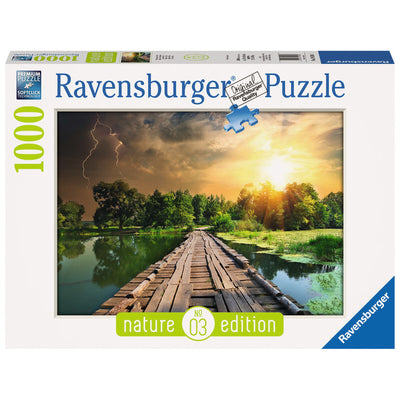 Puzzle Ravensburger 19538 The Wooden Footbridge 1000 Pièces