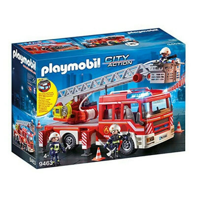 Jeu de Véhicules City Action Playmobil 9463 (14 pcs) Camion de Pompiers