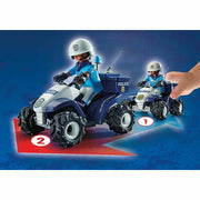 Jeu de Véhicules Playmobil Speed Quad City Action 71092 Police (21 pcs)