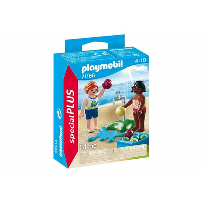 Playset Playmobil 71166 Special PLUS Kids with Water Balloons 14 Pièces