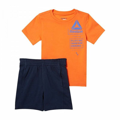 Ensemble de Sport pour Enfants Reebok Essentials Orange