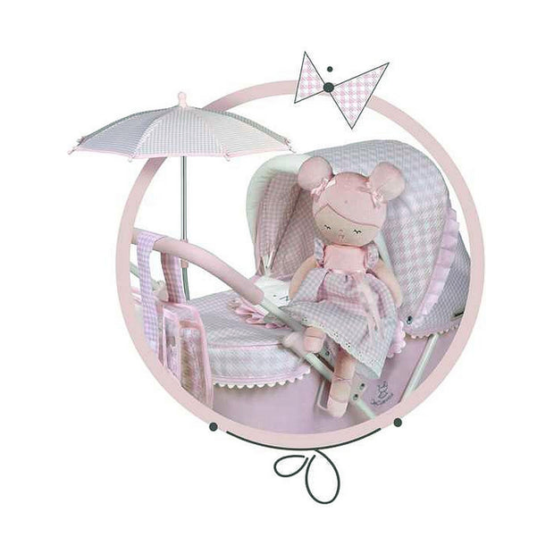 Poupée de Chiffon Decuevas Niza Coffret convertible en berceau 36 cm Jouet Peluche