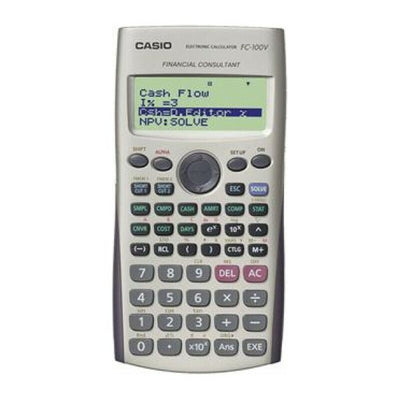 Calculatrice scientifique Casio FC-100V Gris (13,7 x 8 x 16,1)