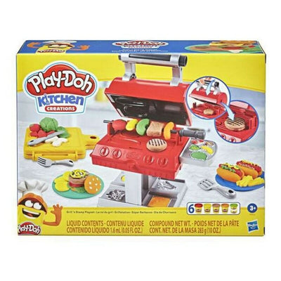 Pâte à modeler en argile Kitchen Creations Play-Doh Kitchen Creations Grill 'n Stamp Plastique Multicouleur