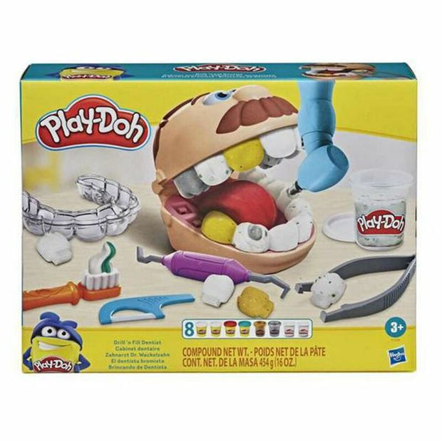 Pâte à modeler en argile Play-Doh F1259 8 botes Dentista