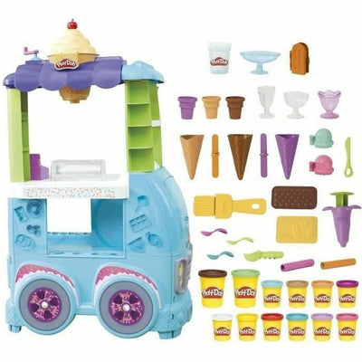 Pâte à modeler en argile Play-Doh Giant Ice Cream Truck 25 Pièces Glace