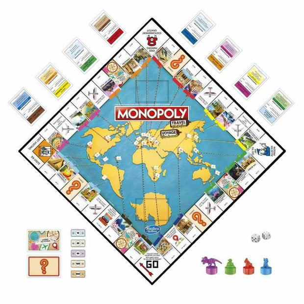 Jeu de société Monopoly Voyage Autour du monde (FR)